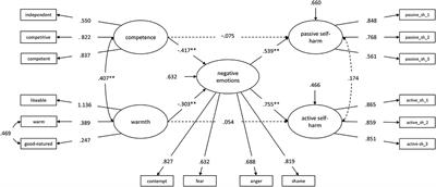 Self-Stigma Among People With Mental Health Problems in Terms of Warmth and Competence